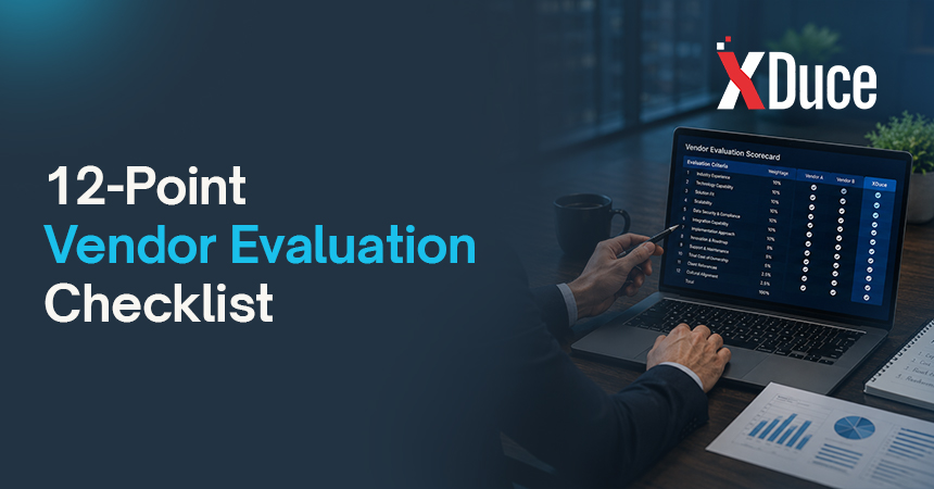 Enterprise buyer's checklist for evaluating a digital transformation company