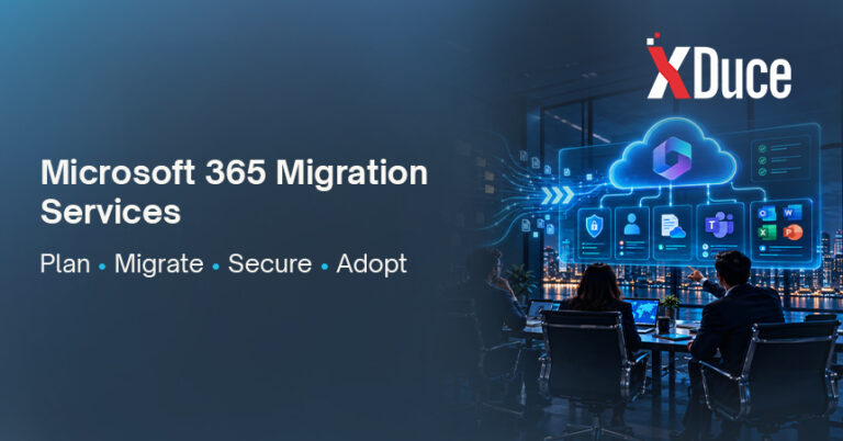 Microsoft 365 migration services helping mid-market businesses move email, files, identity, collaboration, and security to Microsoft 365.