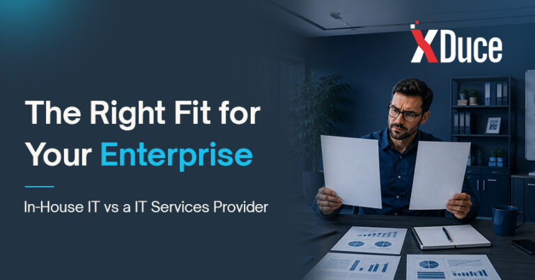 Enterprise guide comparing a digital transformation company to an in-house IT team