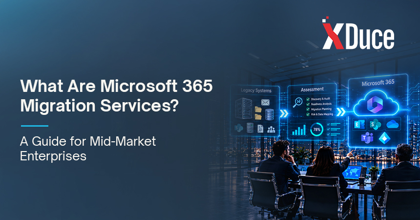 IT team managing a Microsoft 365 migration for a mid-market enterprise across email, files, identity, collaboration, and security.