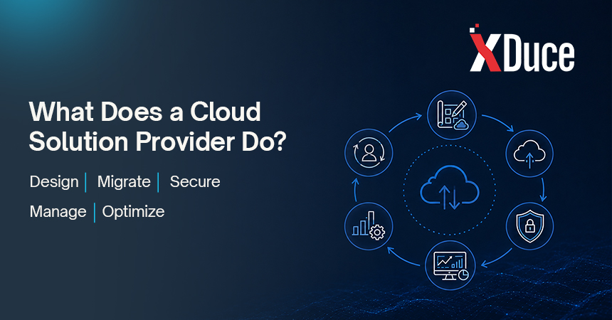 Cloud solution provider managing cloud architecture, migration, security, monitoring, optimization, and ongoing IT operations.